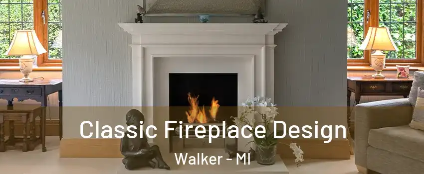 Classic Fireplace Design Walker - MI