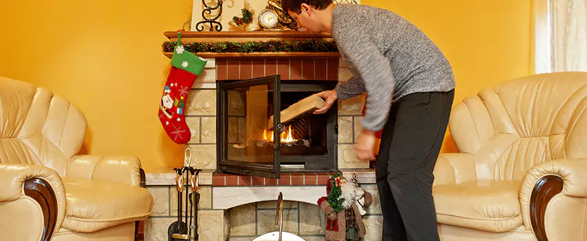 Gas to Wood-Burning Fireplace Conversion Services in Walker, Michigan