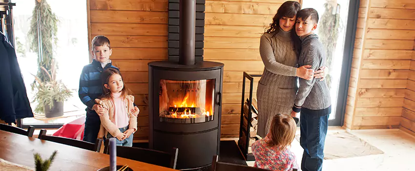 Morso Cast Iron Fireplace Insert Installation in Walker, Michigan