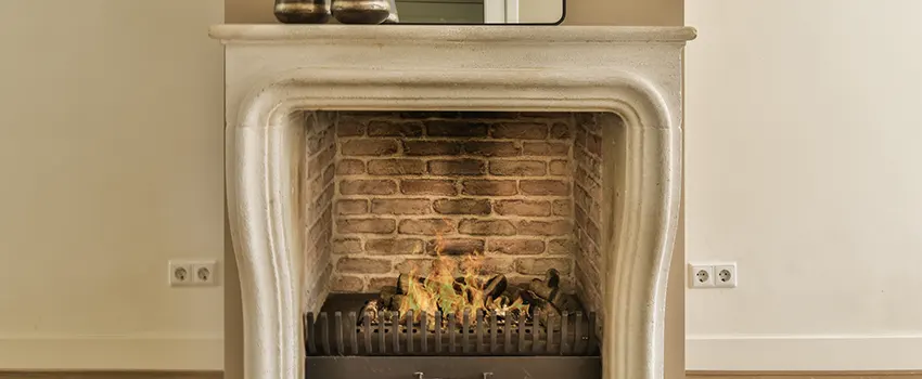 Vintage-style Fireplace Redesign in Walker, Michigan