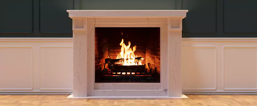 Open Flame Wood-Burning Fireplace Installation Services in Walker, Michigan