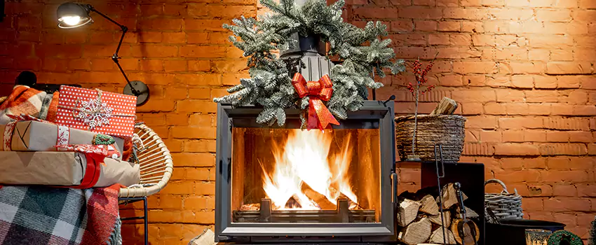 Travis Industries Linear Gas Fireplace Installation in Walker, Michigan