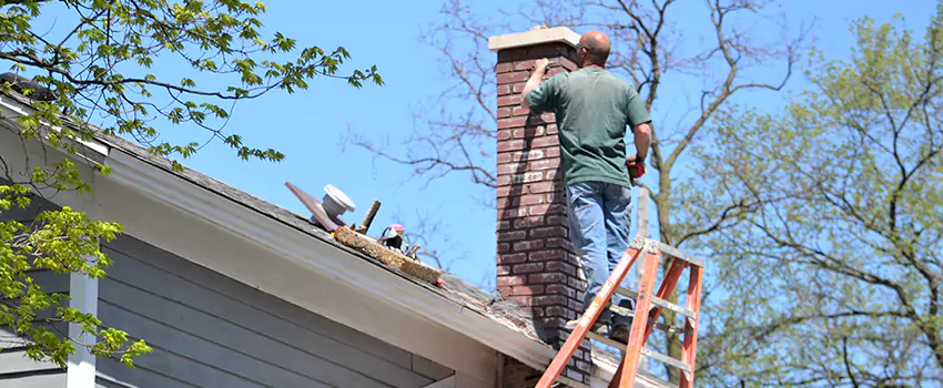 Vinyl and PVC Chimney Flashing Installation in Walker, MI