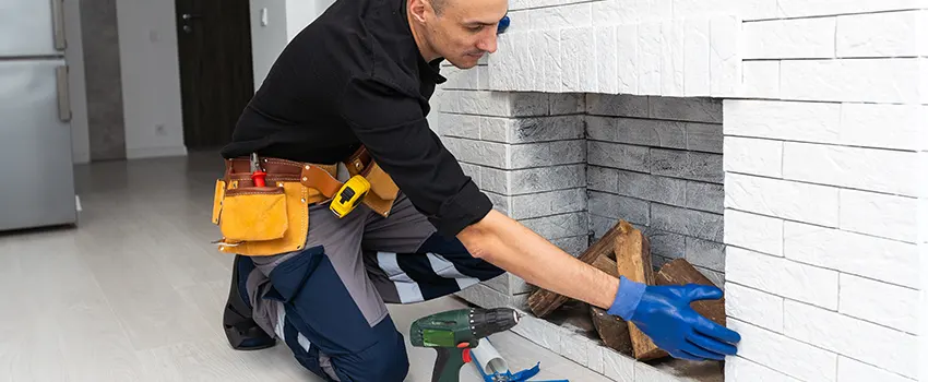 Fireplace Damaged Damper Frame Repair Services in Walker, Michigan